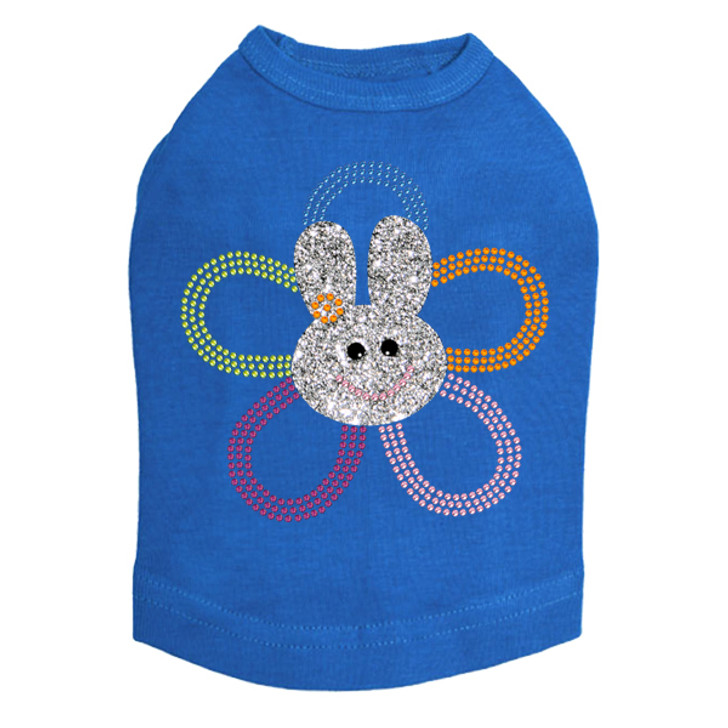 Flower Bunny dog tank for large and small dogs.