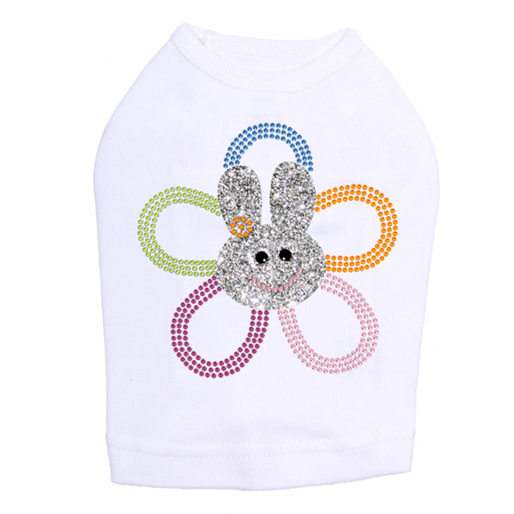 Flower Bunny dog tank for large and small dogs.