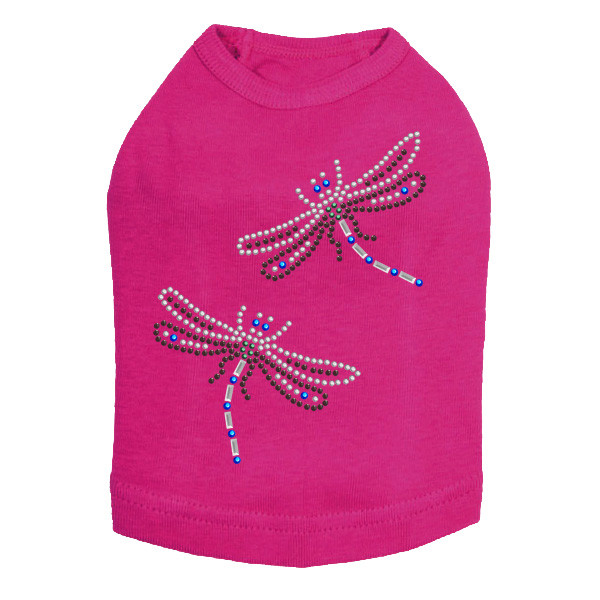 Two Small Dragonflies dog tank for small and large dogs.