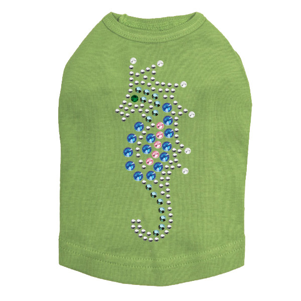 Seahorse - Blue dog tank for small and big dogs
