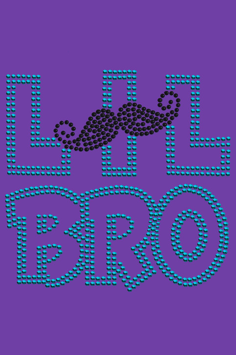Lil Bro with Mustache - Bandanna