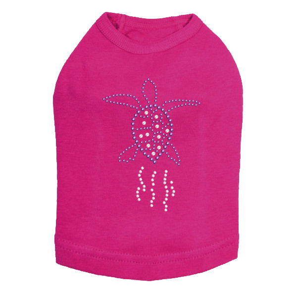Sea Turtle - Purple dog tank for small and big dogs