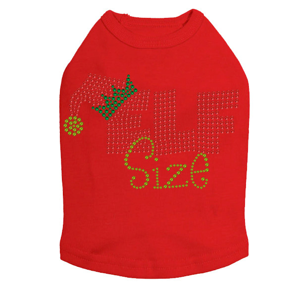 Elf Size Rhinestone Dog Tank