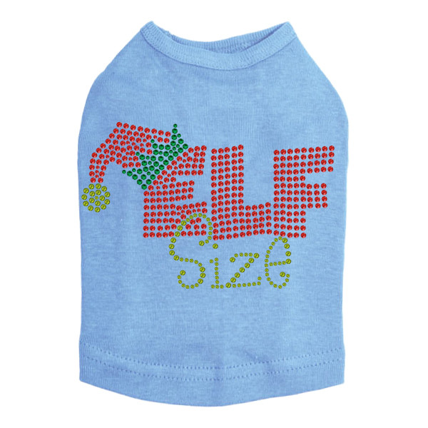 Elf Size - Blue Dog Tank