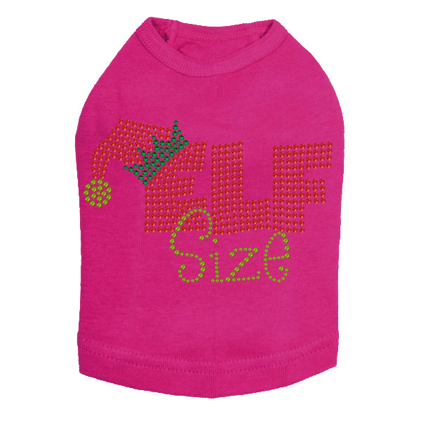 Elf Size - Fuchsia Dog Tank