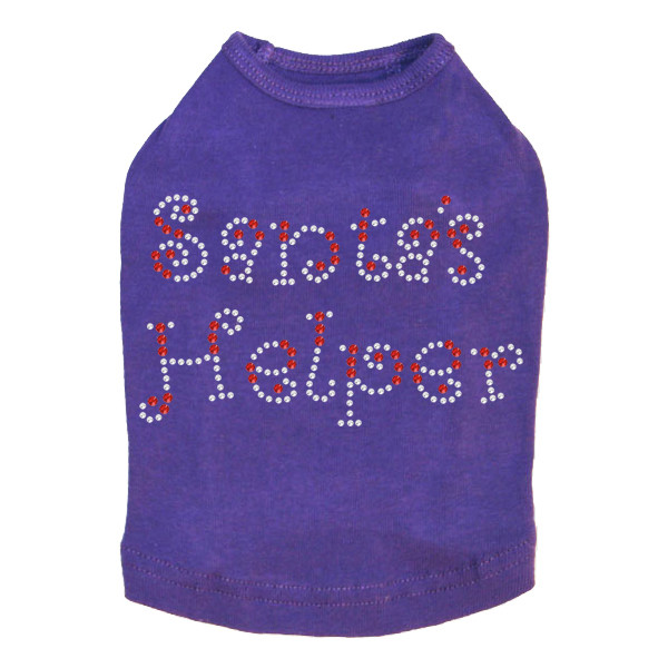 Santa's Helper # 2 - Purple Dog Tank