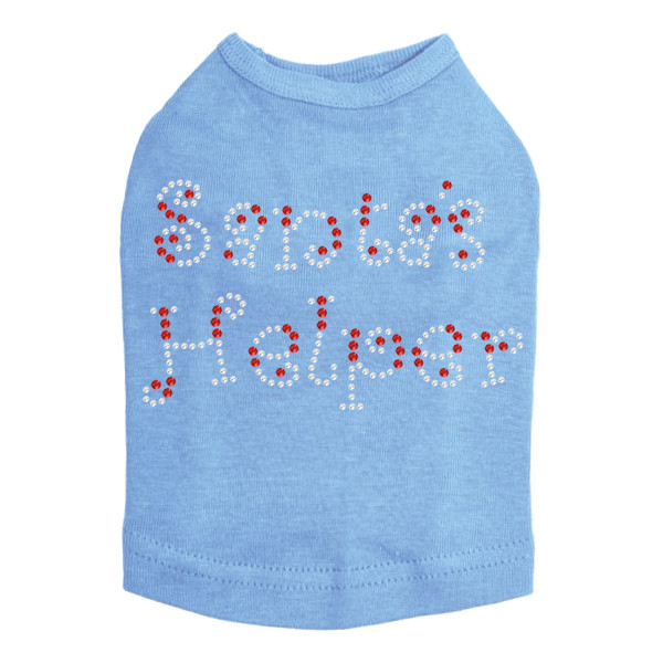 Santa's Helper # 2 - Blue Dog Tank