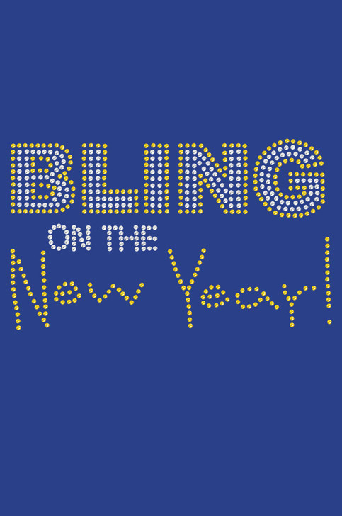 Bling on the New Year - Women's T-shirt