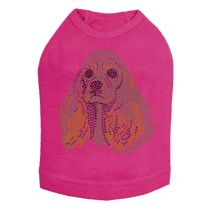 Cocker Spaniel Face Dog Tank