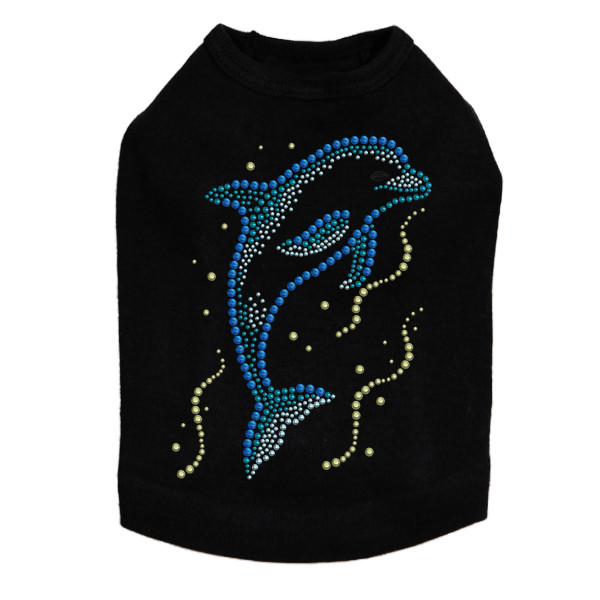 Dolphin - Blue dog tank for small and big dogs