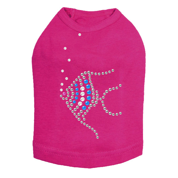 Angel Fish - Blue dog tank for small and big dogs
