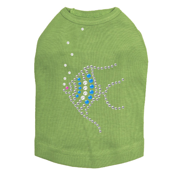 Angel Fish - Blue dog tank for small and big dogs
