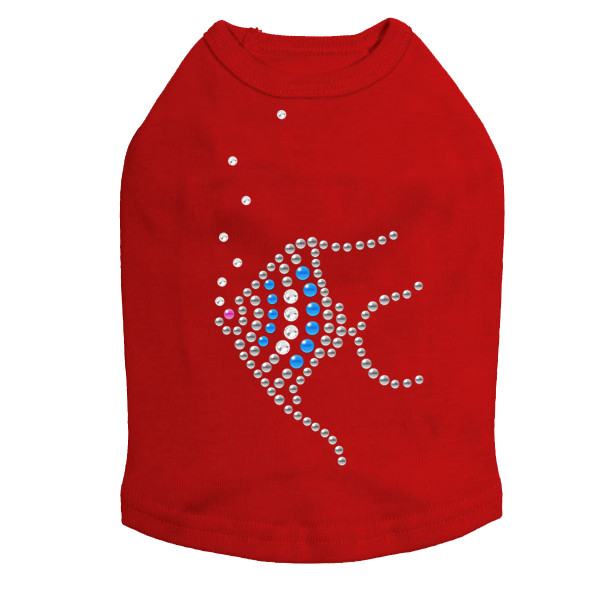 Angel Fish - Blue dog tank for small and big dogs
