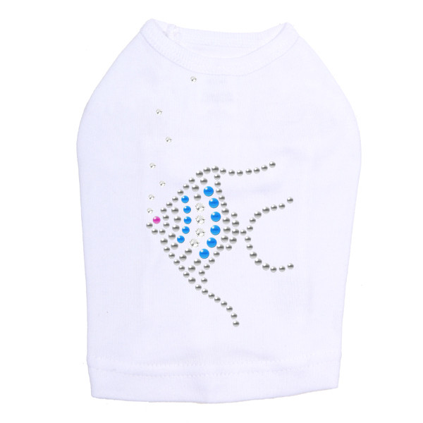 Angel Fish - Blue dog tank for small and big dogs