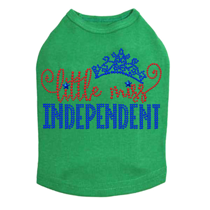 Little Miss Independent - Dog Tank