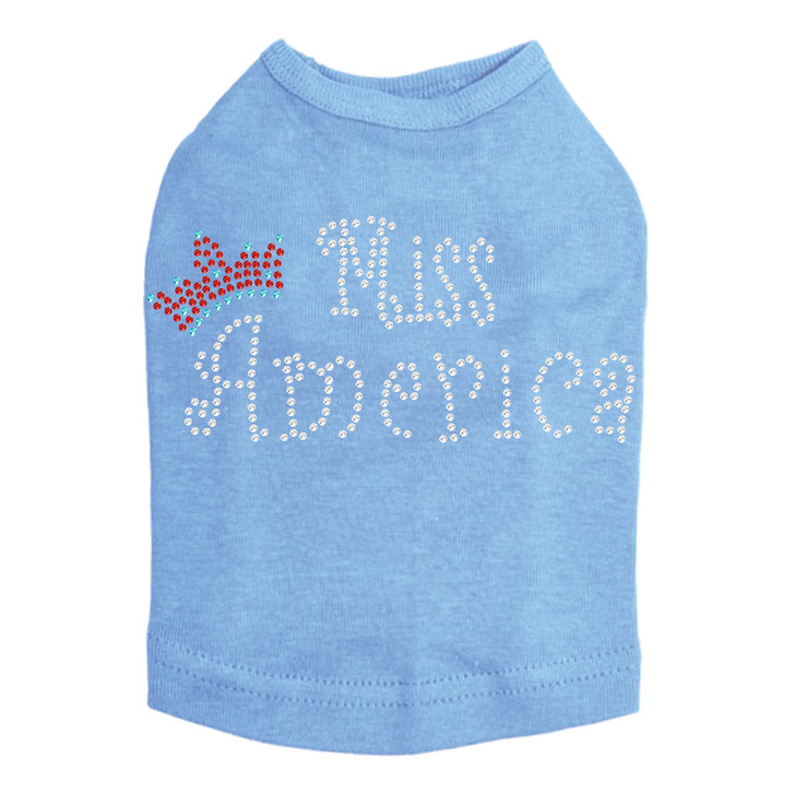 Miss America with Crown - Dog Tank