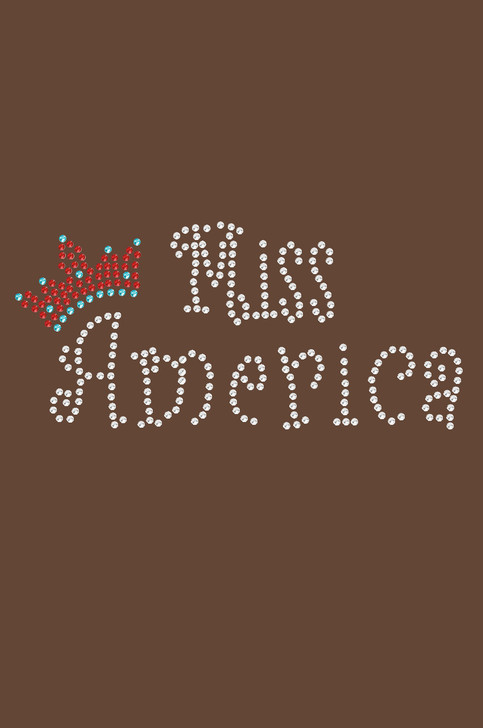 Miss America with Crown - Bandanna