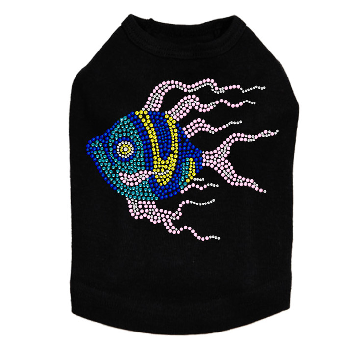 Fish - Pink & Blue dog tank for small and big dogs