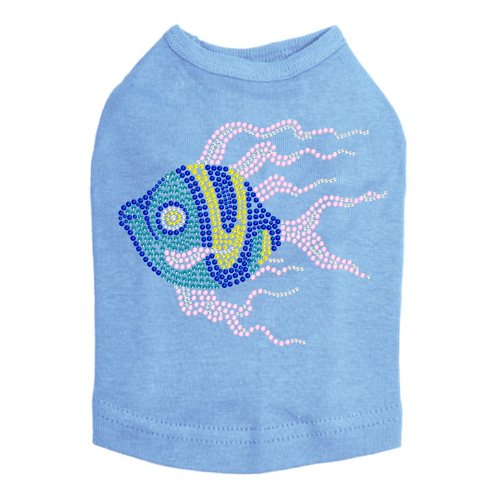 Fish - Pink & Blue dog tank for small and big dogs