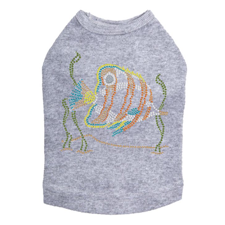 Fish - Orange & Blue dog tank for small and big dogs