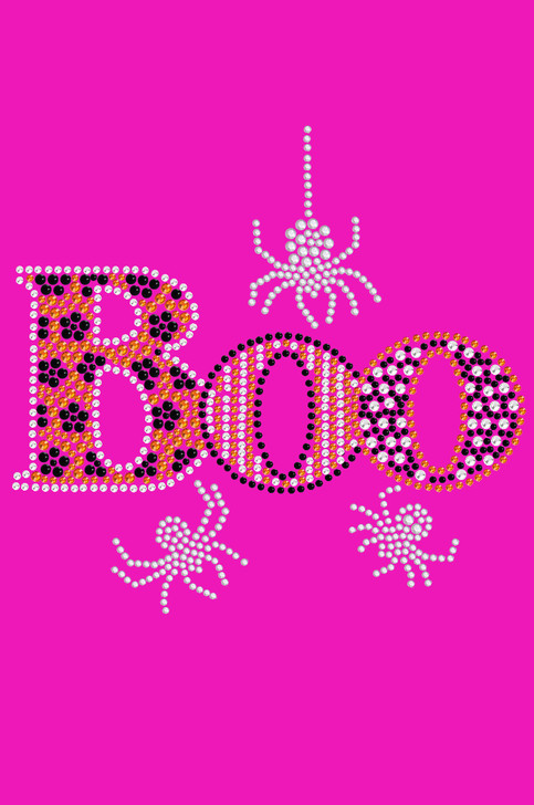 Boo with Silver Spiders - Bandanna