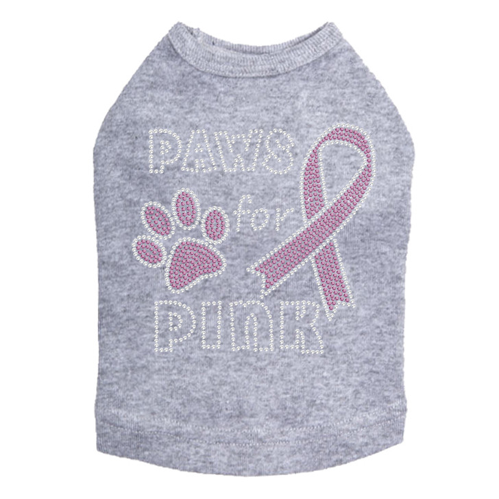 Paws for Pink - Dog Tank