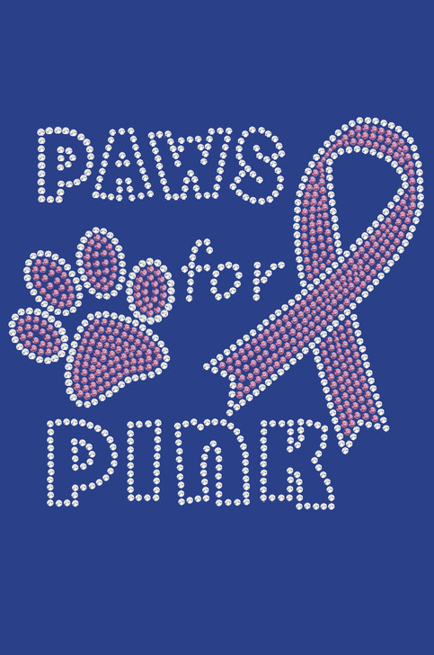 Paws for Pink - Women's T-shirt