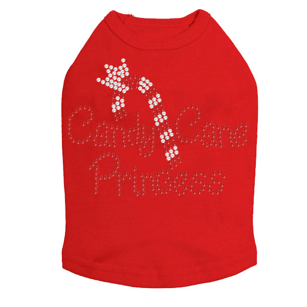 Candy Cane Princess - Red Dog Tank