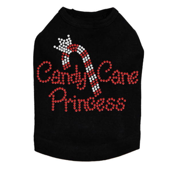 Candy Cane Princess - Black Dog Tank