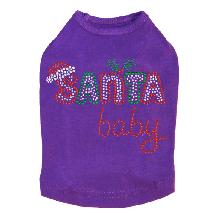 Santa Baby #2 - Purople Dog Tank