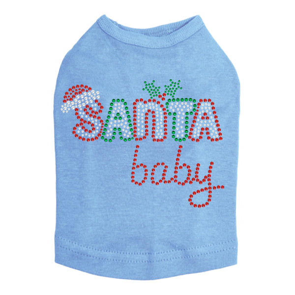 Santa Baby #2 - Blue Dog Tank