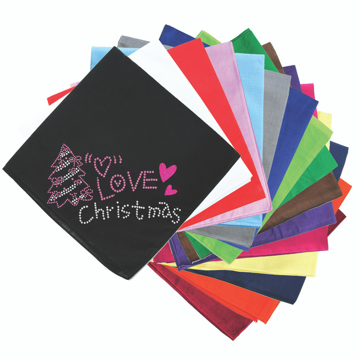 Love Pink Christmas - Bandana