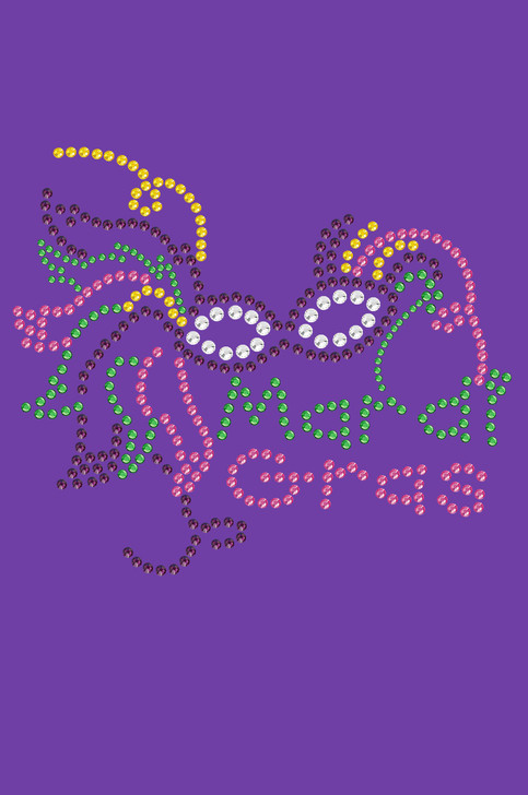 Mardi Gras Mask #5 - Women's T-shirt