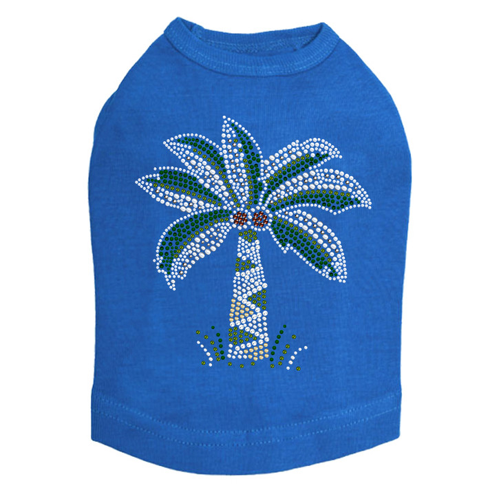 Coconut Tree dog tank for small and big dogs