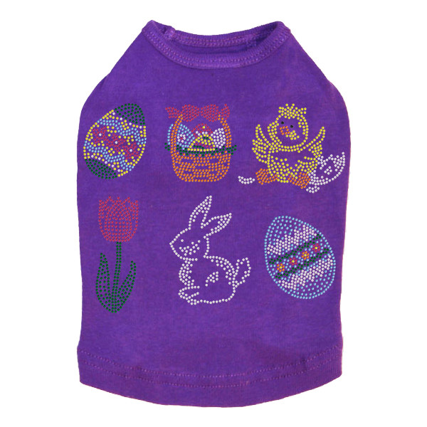 Easter Assortment (6) Rhinestone Dog Tank