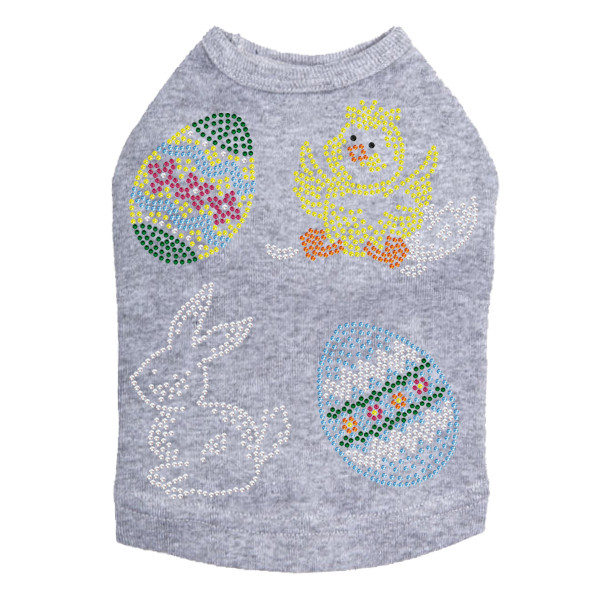 Easter Assortment (4) Rhinestone Dog Tank