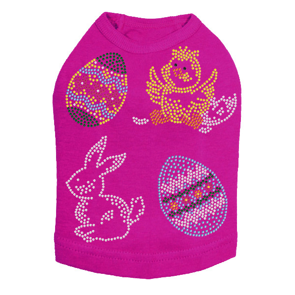 Easter Assortment (4) Rhinestone Dog Tank