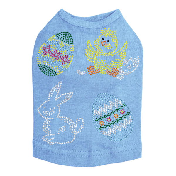 Easter Assortment (4) Rhinestone Dog Tank