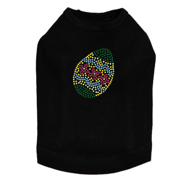 Small Egg #1 Rhinestone Dog Tank