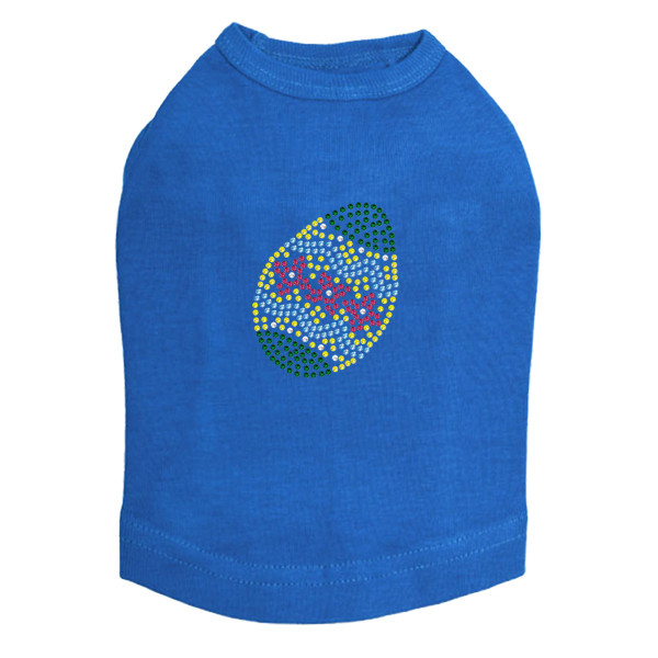 Small Egg #1 Rhinestone Dog Tank