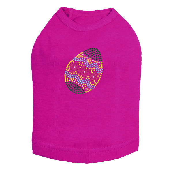 Small Egg #1 Rhinestone Dog Tank
