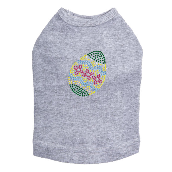 Small Egg #1 Rhinestone Dog Tank