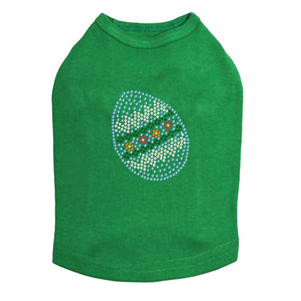 Small Egg #2 Rhinestone Dog Tank