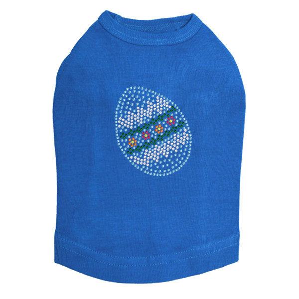 Small Egg #2 Rhinestone Dog Tank