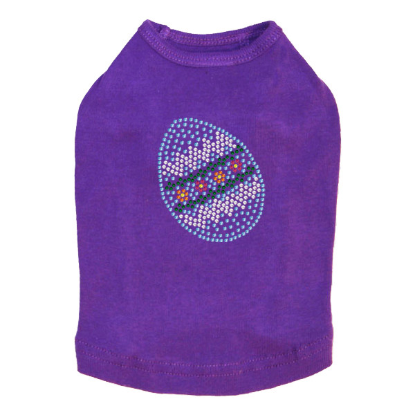 Small Egg #2 Rhinestone Dog Tank