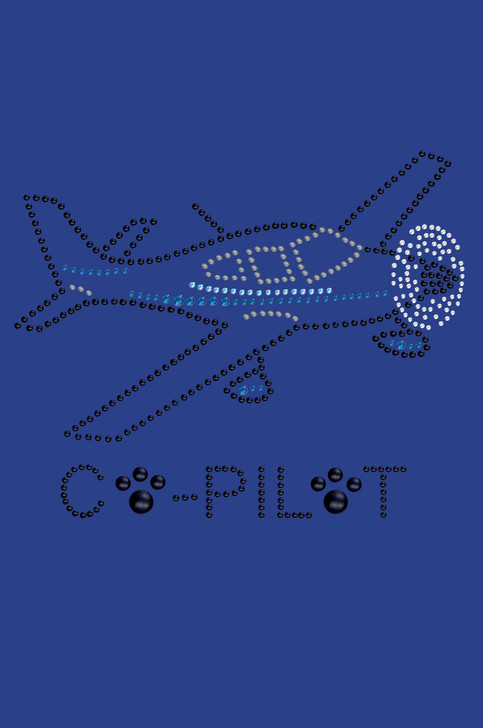 Co-Pilot Airplane (black) - Bandana