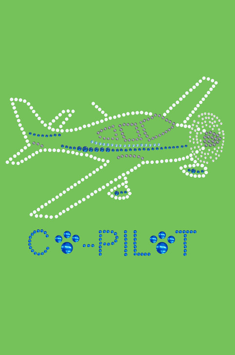 Co-Pilot Airplane (white) - Bandana