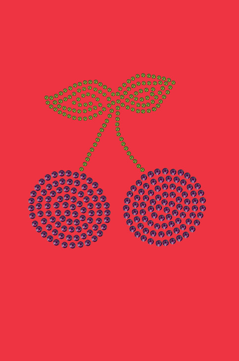 Purple Cherries - Women's T-shirt