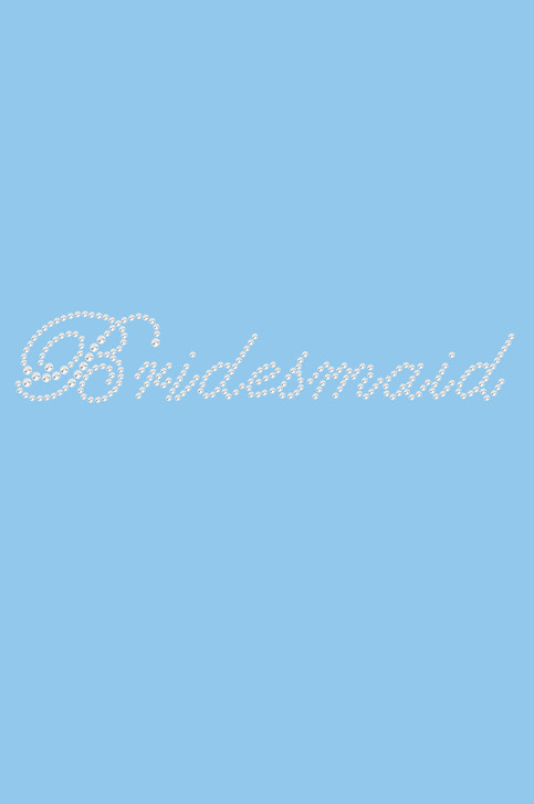 Bridesmaid (Script Letters)- Women's T-shirt