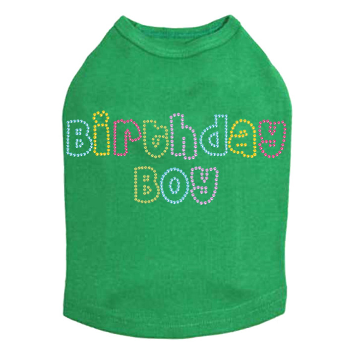 Birthday Boy (Multicolor) - Dog Tank